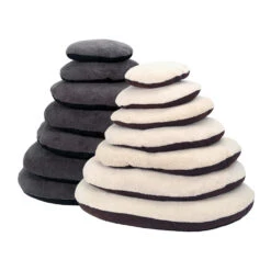 51 Degrees North Sheep Ovales Hundekissen -Myd Pet Geschaft 51 degrees north sheep ovaal hondenkussen 144276 1000 none