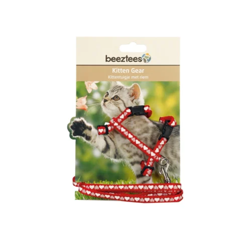 Beeztees Hearts Kätzchengeschirr 12 Beeztees Hearts Kätzchengeschirr -Myd Pet Geschaft beeztees hearts kittentuigje 199418 2000 none