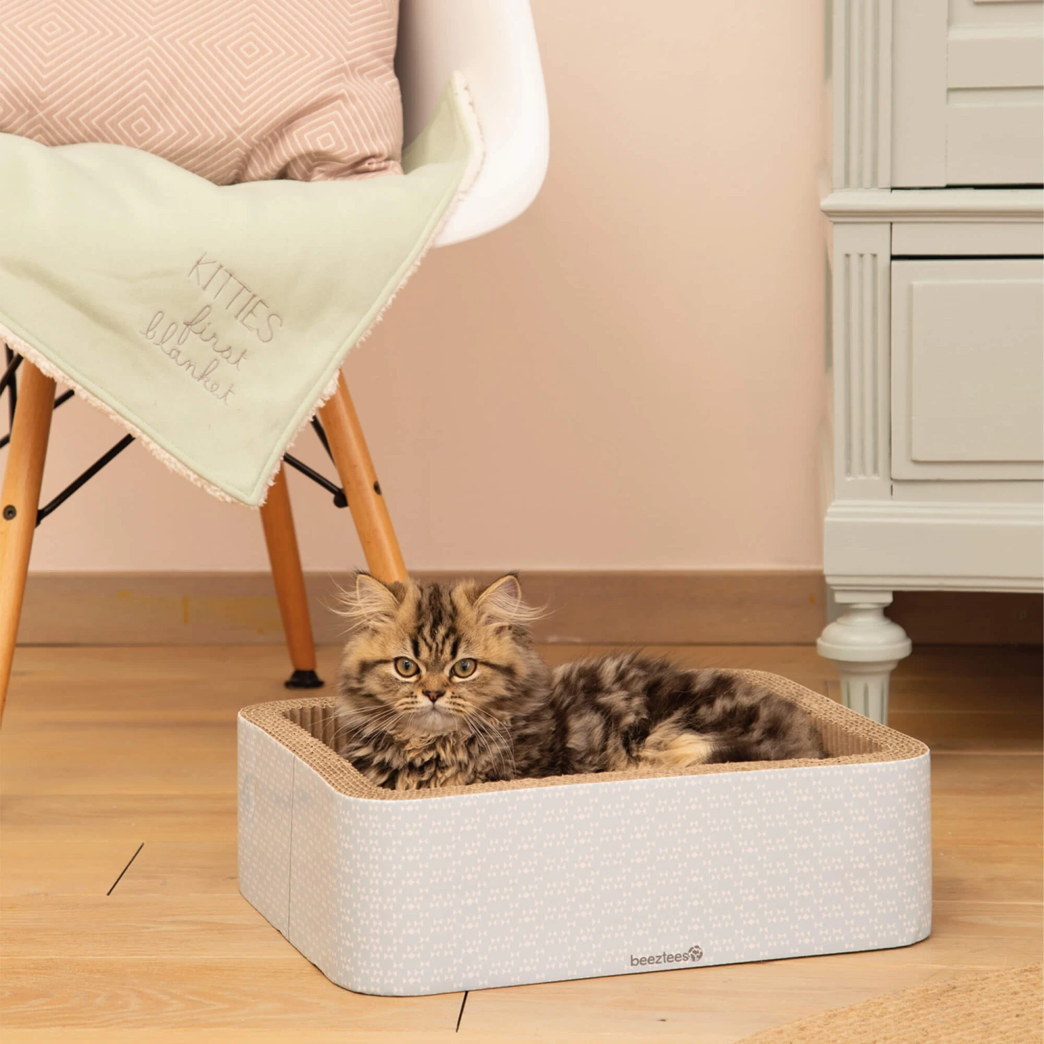 Beeztees Kätzchen Plüschdecke Tilou 5 Beeztees Kätzchen Plüschdecke Tilou – Bild 5