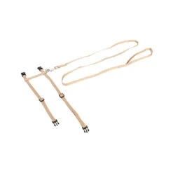 Beeztees Nylon Katzengeschirr Uni - Beige