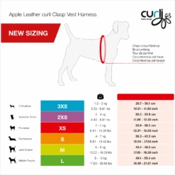 Curli Vegan Apple Leather Geschirr 10 Curli Vegan Apple Leather Geschirr -Myd Pet Geschaft curli harnas vegan appelleer 223987 1500 none