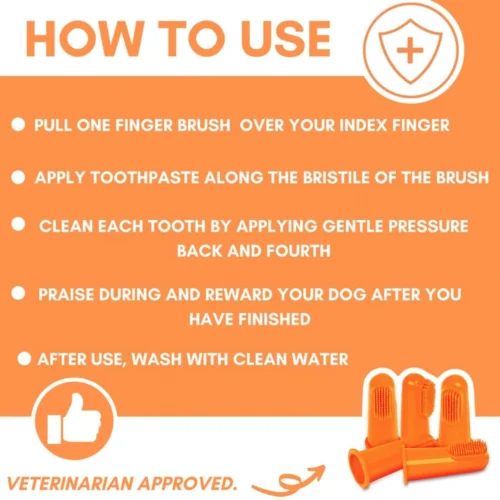 DogsLife Fingerzahnbürsten Aus Silikon -Myd Pet Geschaft dogslife silicone finger toothbrushes 219220 1000 none