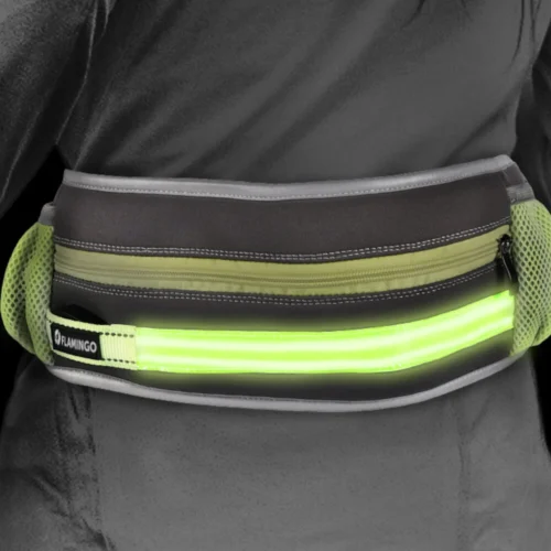 Flamingo Joggingleine Mit Hüftgurt LED -Myd Pet Geschaft flamingo jogginglijn met heupriem led 228843 1000 none