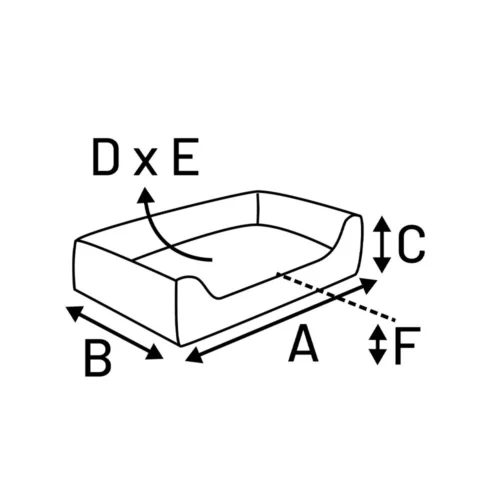 Flamingo Bett Velluto -Myd Pet Geschaft flamingo mand velluto 228839 1000 none