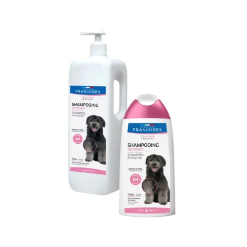 Francodex 2-in-1 Shampoo Detangling -Myd Pet Geschaft francodex 2 in 1 anti klit shampoo 142331 1000 none