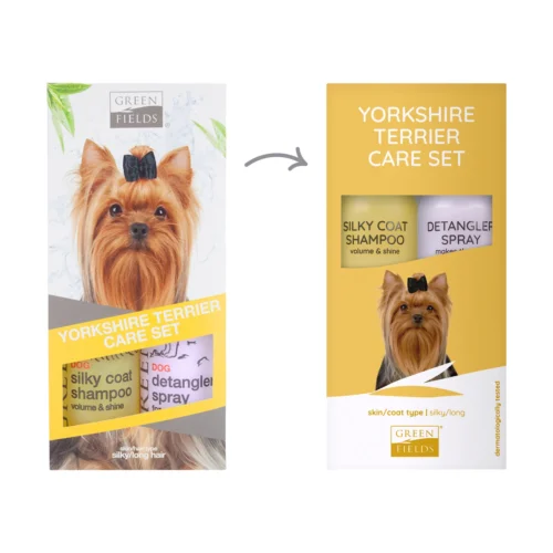 Greenfields Yorkshire Terrier Care Set -Myd Pet Geschaft greenfields yorkshire terrier care set 223645 2000 none
