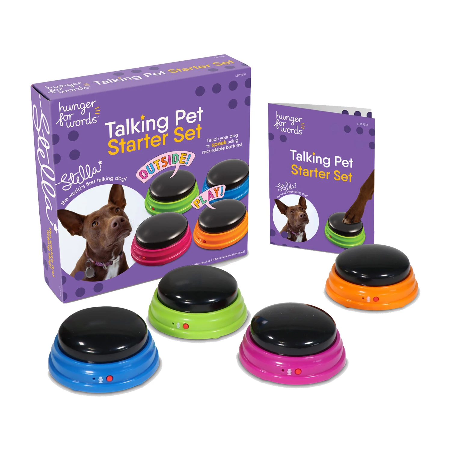 Hunger For Words Talking Pet Starter Set 1 Hunger For Words Talking Pet Starter Set