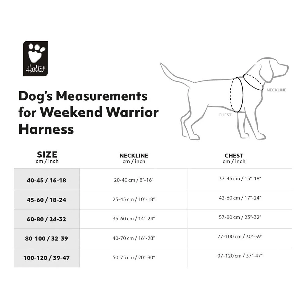 Hurtta - Geschirr Weekend Warrior - Neon Licorice – Bild 8