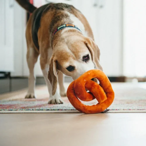 P.L.A.Y. Pet International Classic - Pretzel Toy 8 P.L.A.Y. Pet International Classic - Pretzel Toy -Myd Pet Geschaft international classic pretzel toy 198125 1000 none
