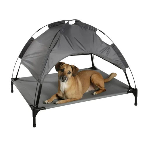 Kerbl Erhöhtes Hundebett Mit Dach -Myd Pet Geschaft kerbl verhoogd hondenbed met dak 230315 2000 none