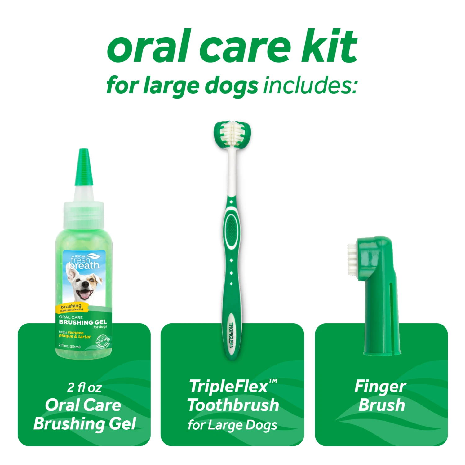 TropiClean Fresh Breath OralCareGel Kit Hunde 3 TropiClean Fresh Breath OralCareGel Kit Hunde – Bild 3